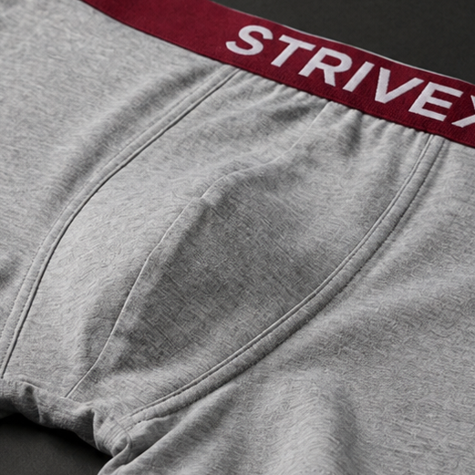 Heather grey & red pack of 2 boxer brief