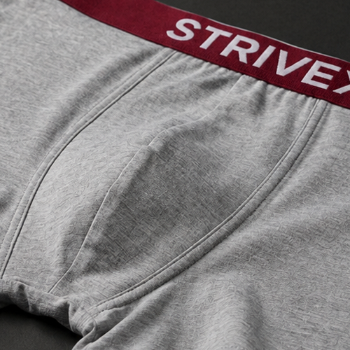 Heather grey & red pack of 2 boxer brief