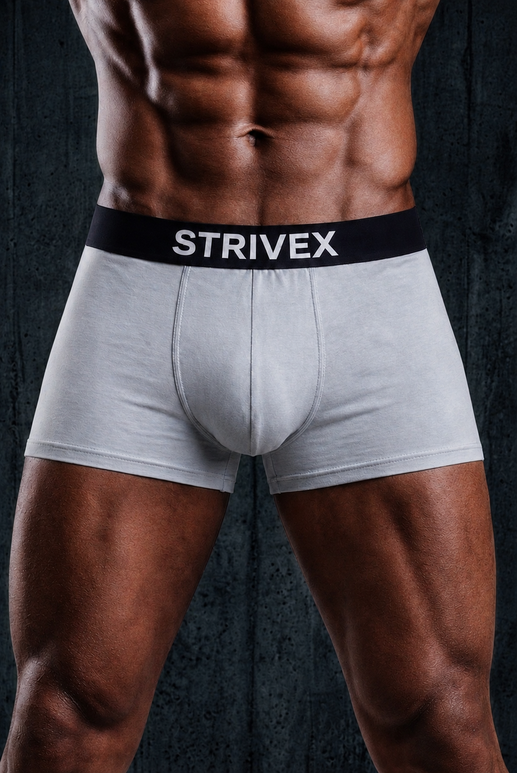 Light grey & black pack of 2 Boxer Briefs