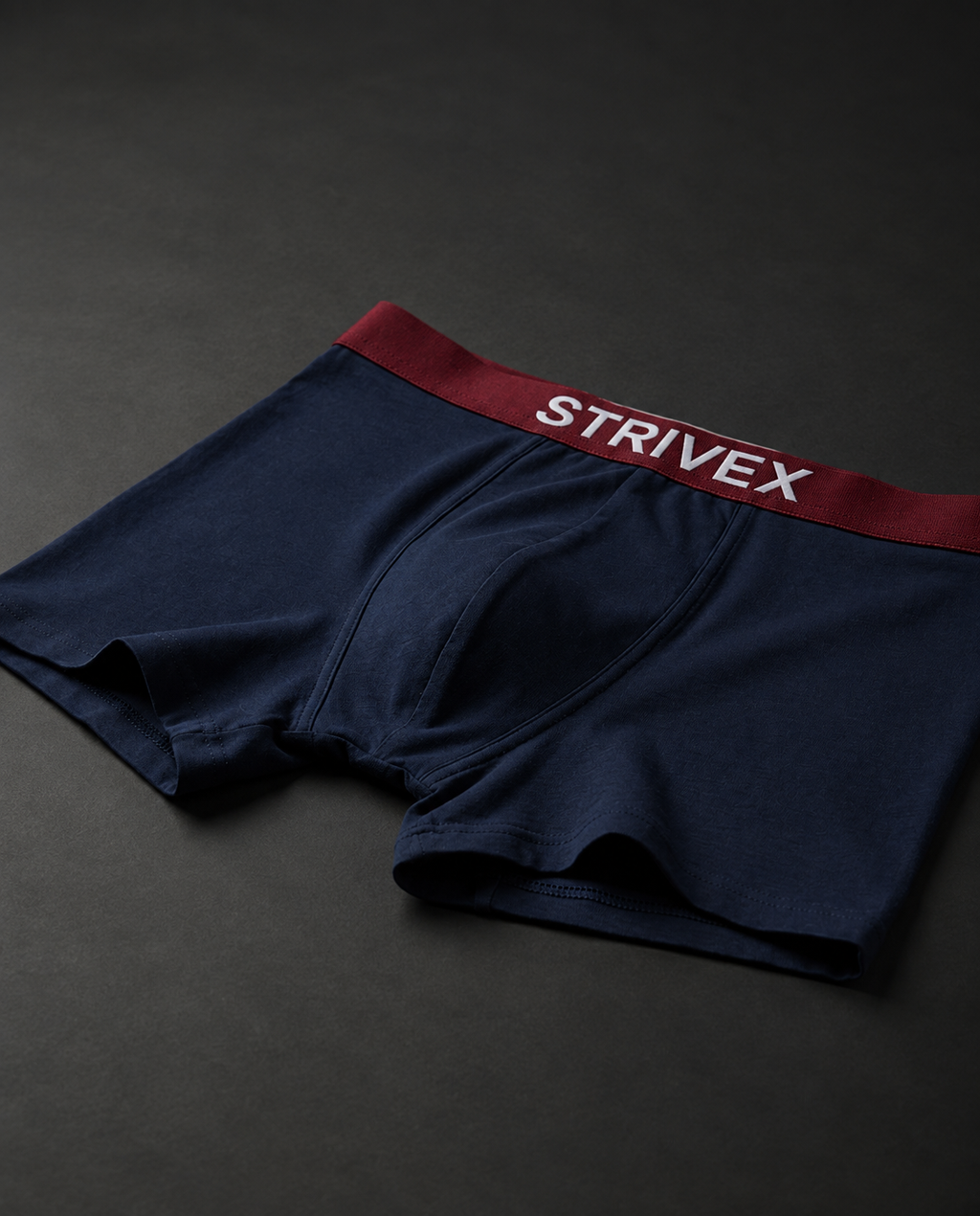 Navy & red pack of 2 boxer brief