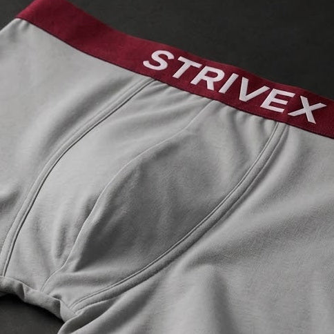 Light grey & red pack of 2 boxer briefs