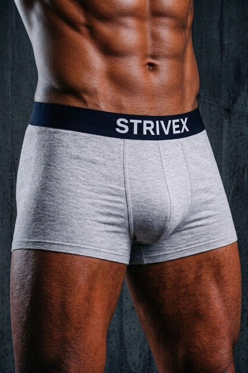 Heather Grey & black   pack of 2 Boxer Briefs